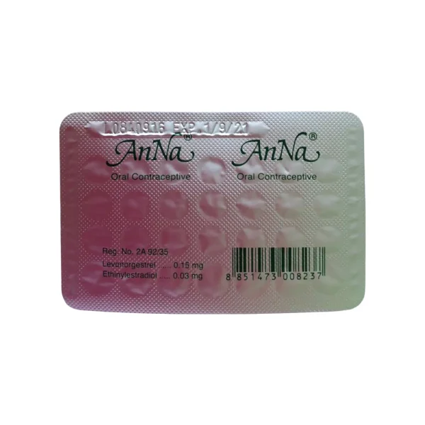 TA0050_02 AnNa(アンナ)28錠(レボノルゲストレル / エチニルエストラジオール)| 個人輸入代行
